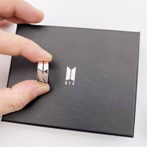 BTS FM FINAL Ring Couple Rings + Free Gift + 1 Set Card Accessories Accessories Army Box BTS Army Bombs a4a426b9b388f11a2667f5: Free 1 Set Card