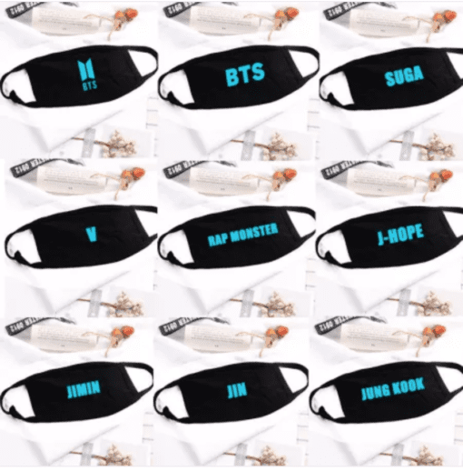 BTS Luminous Mask Accessories Mask Masks a1fa27779242b4902f7ae3: BTS|J-Hope|Jimin|Jin|Jung Kook|Rap Monster|Suga|V|BTS / Short|J HOPE