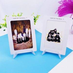 BTS MAP OF THE SOUL : 7 Photo Frame BTS MAP OF THE SOUL 7 Photo Frame PhotoCard Color: 01 With Photo Frame|02 With Photo Frame|03 With Photo Frame|04 With Photo Frame|JHOPE Card|JIMIN Card|JIN Card|JK Card|RM Card|SUGA Card|V Card 