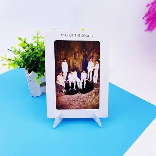 BTS MAP OF THE SOUL : 7 Photo Frame BTS MAP OF THE SOUL 7 Photo Frame PhotoCard Color: 01 With Photo Frame|02 With Photo Frame|03 With Photo Frame|04 With Photo Frame|JHOPE Card|JIMIN Card|JIN Card|JK Card|RM Card|SUGA Card|V Card