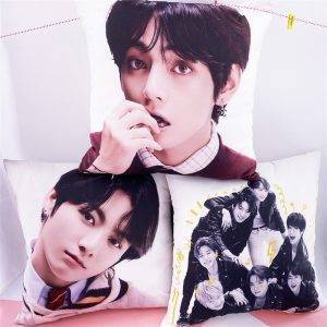 BTS MAP OF THE SOUL 7 Pillow Collection BTS MAP OF THE SOUL 7 For Bedroom Color: BTS|JHOPE|JIMIN|JIN|JK|RM|SUGA|V 