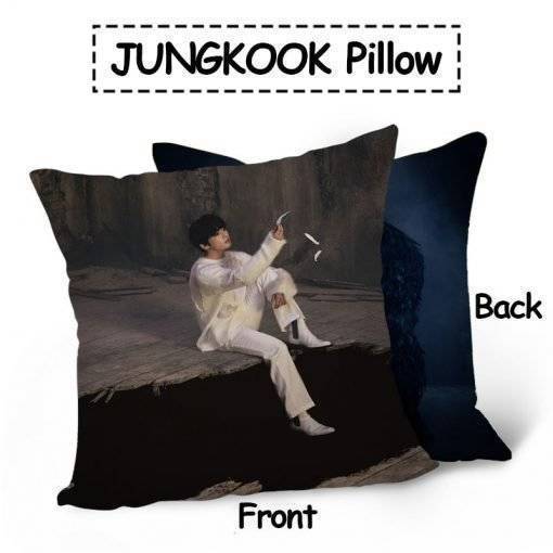 BTS Map Of The Soul 7 Cushion Covers BTS MAP OF THE SOUL 7 For Bedroom Color: BT01|JHOPE01|JIMIN01|JIN01|JUNGKOOK01|RM01|SUGA01|V01|BT02|JHOPE02|JIMIN02|JIN02|JUNGKOOK02|RM02|SUGA02|V02