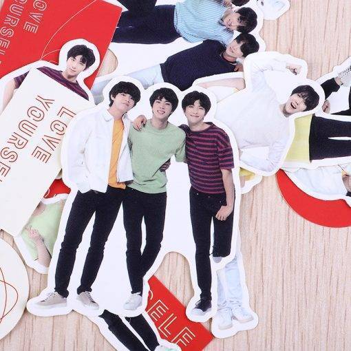 BTS Diary Stickers 18PCS Love Yourself 'Answer' Sticker Stickers Color: BTS-A|BTS-B