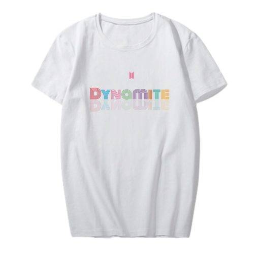 BTS Dynamite Disco T-Shirts BTS Dynamite Merch T-Shirts Color: A-Black|B-Black|A-White|B-White