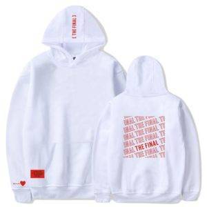 BTS Love Yourself THE FINAL Print Long Sleeve Hoodies Hoddies & Jackets Love Yourself 'Answer' Color: A Black|A White|B Black|B White|C Black|C White|G Black|G White|H Black|H White 