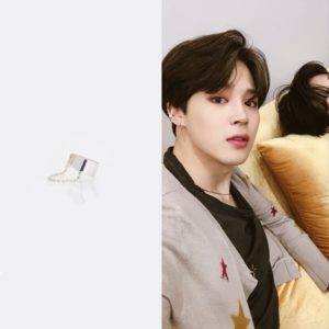 Bangtan Boys JIMIN Earrings Bangtan Fashion Earring Metal Color: 1 Piece 