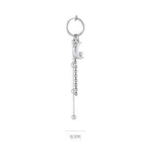 Bangtan Boys SUGA Earring Bangtan Fashion Earring Metal Color: 1 Piece Earring|1 Pairs Earring|1 Piece Ear Clip|1 Pairs Ear Clip 