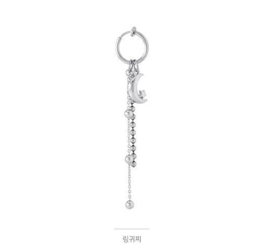 Bangtan Boys SUGA Earring Bangtan Fashion Earring Metal Color: 1 Piece Earring|1 Pairs Earring|1 Piece Ear Clip|1 Pairs Ear Clip