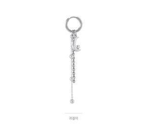 Bangtan Boys SUGA Earring Bangtan Fashion Earring Metal Color: 1 Piece Earring|1 Pairs Earring|1 Piece Ear Clip|1 Pairs Ear Clip 