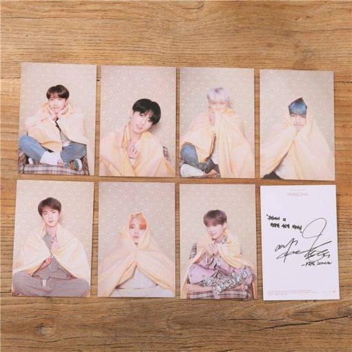 Bangtan Boys MAP OF THE SOUL PERSONA Photocard Collection PhotoCard Color: BT|JHOPE|JIMIN|JIN|JUNGKOOK|RM|SUGA|V|01|02|03|04