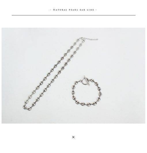 Bangtan Boys SUGA Bracelet Uncategorized Bangtan Fashion Bracelets Metal Color: Necklace