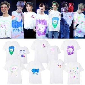 Bangtan Boys 5TH MUSTER Cartoon T-Shirts T-Shirts Color: 1|2|3|4|5|6|7 