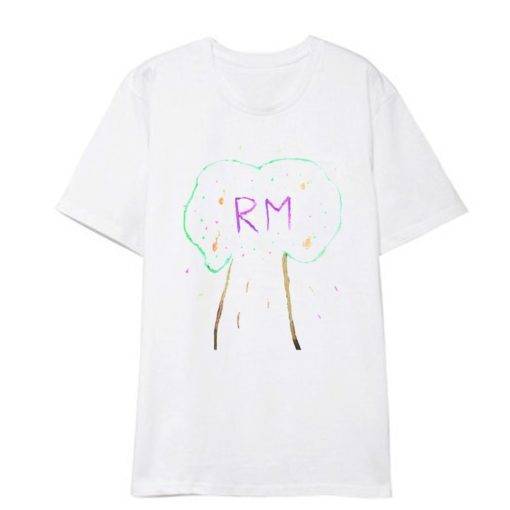 Bangtan Boys 5TH MUSTER Cartoon T-Shirts T-Shirts Color: 1|2|3|4|5|6|7