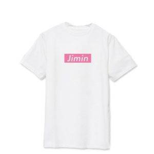 BTS Member Name T-shirts T-Shirts T-Shirts Color: JHOPE-Black|JHOPE-White|JIMIN-Black|JIMIN-White|JIN-Black|JIN-White|JUNGKOOK-Black|JUNGKOOK-White|RM-Black|RM-White|SUGA-Black|SUGA-White|V-Black|V-White 