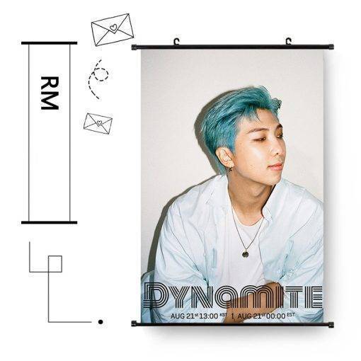 Dynamite Trailer Photo Hanging Collection BTS Dynamite Merch Photo Frame PhotoCard Color: 1|2|3|4|5|6|7|8