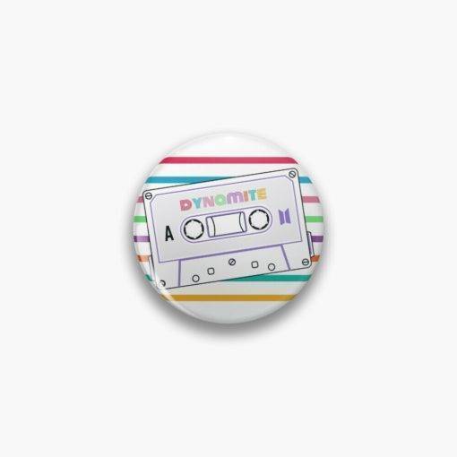 BTS Dynamite Alloy Brooch Badge Collection Badges Brooch BTS Dynamite Merch Metal Color: 01|02|03|04|05|06