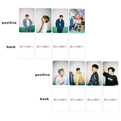 BTS Dynamite Self Made Photocard Collection BTS Dynamite Merch PhotoCard Color: LOMO-A|LOMO-B|Photocard