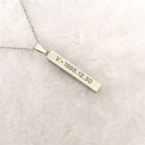 Pendant Chain Necklace Bangtan Fashion Necklace Metal Color: BT|JHOPE|JIMIN|JIN|JUNGKOOK|RM|SUGA|V 