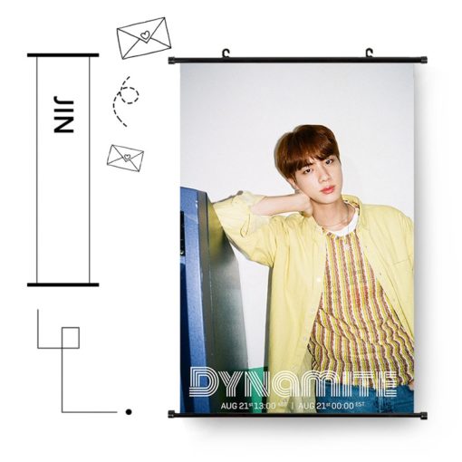 Dynamite Trailer Photo Hanging Collection BTS Dynamite Merch Photo Frame PhotoCard Color: 1|2|3|4|5|6|7|8