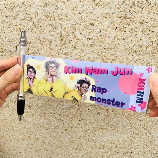 방탄소년단 Non-woven Hand Banner Pull Pen Pen Color: JUNG KOOK|A|Twice|b|BlackPink|c|JUNG KOOK|JIMIN|Boys|SUGA|Rap MOnster