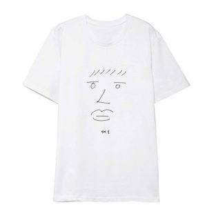 BTS 7th Anniversary 2020 Profile T-shirt T-Shirts T-Shirts Color: White JHOPE|White JIMIN|White JIN|White JUNGKOOK|White RM|White SUGA|White V 