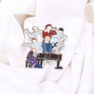 Bangtan Boys Pin Brooch Badge For Clothes & Backpack Badges Bangtan Fashion Brooch  