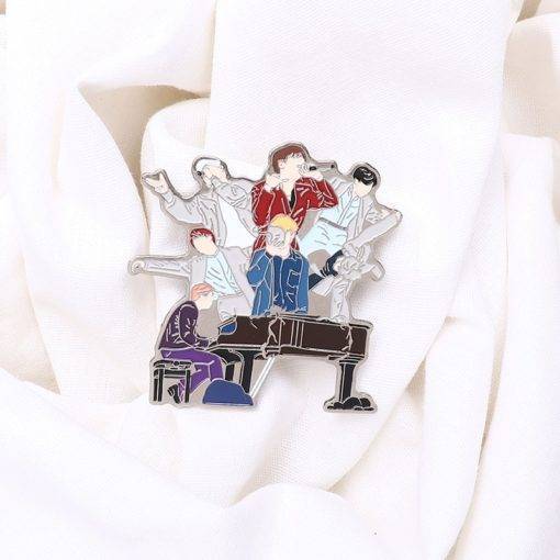 Bangtan Boys Pin Brooch Badge For Clothes & Backpack Badges Bangtan Fashion Brooch