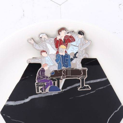 Bangtan Boys Pin Brooch Badge For Clothes & Backpack Badges Bangtan Fashion Brooch